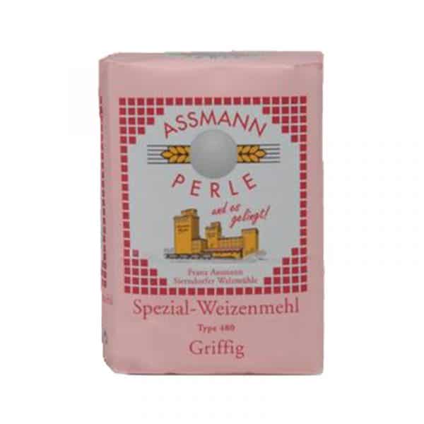 Spezial-Weizenmehl - W 480 Griffig - Assmann Perle