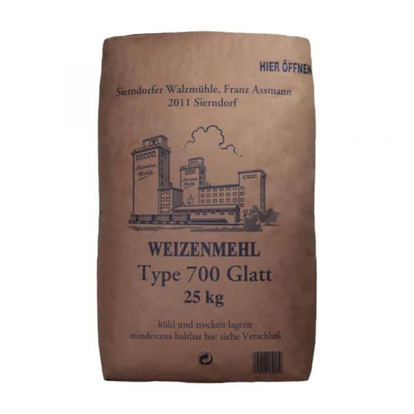 Spezial-Weizenmehl - W 700 Glatt 25kg - Assmann Perle
